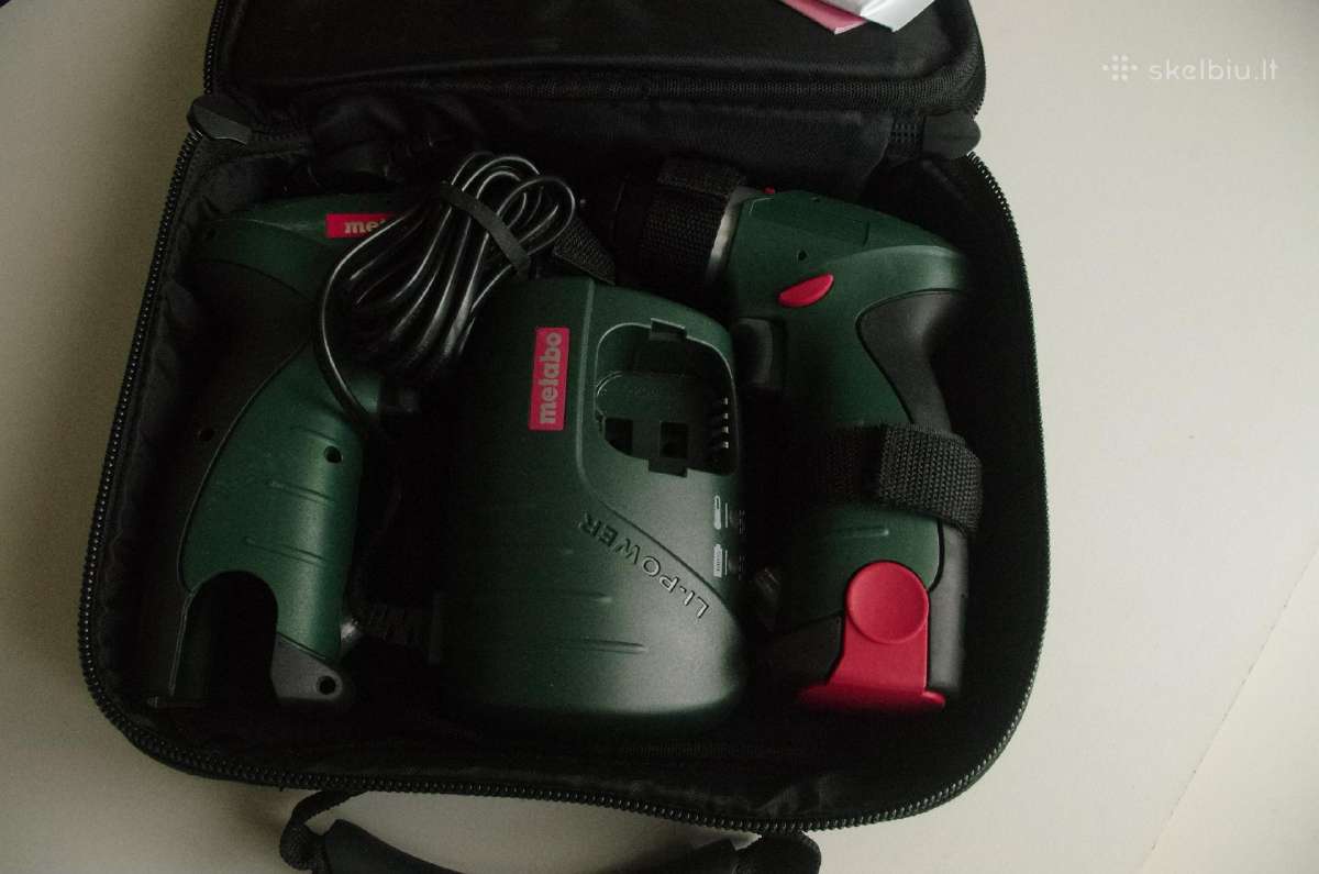 Akumuliatorinis suktuvas Metabo Powermaxx Li 7.2v - nuotraukos Nr. 9