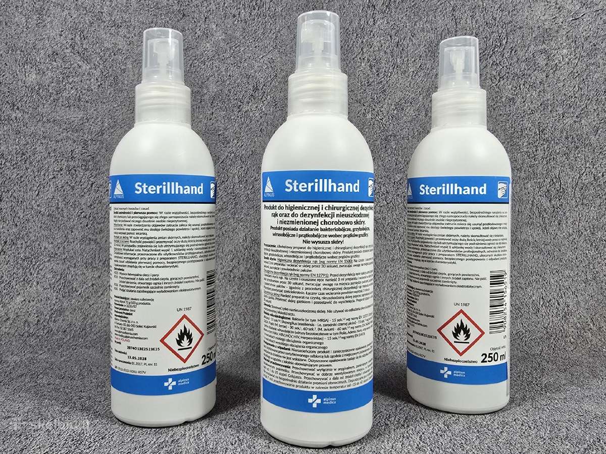Dezinfekcinis rankų ir odos skystis 250ml