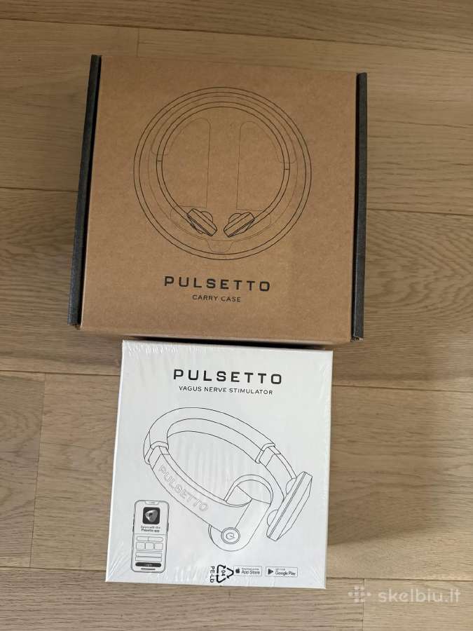 Naujas Pulsetto Lite stimuliatorius su dėklu