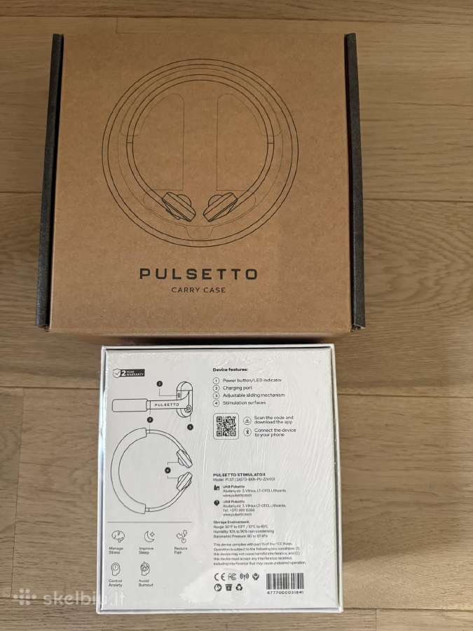 Naujas Pulsetto Lite stimuliatorius su dėklu - nuotraukos Nr. 2