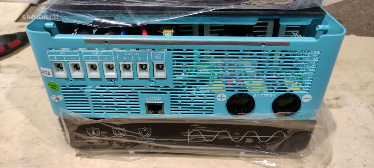 Hibridinis saules inverteris 6.5 kw 48 voltu - nuotraukos Nr. 6