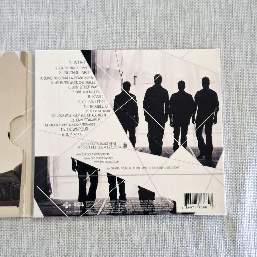 Backstreet Boys - Unbreakable (CD, Albumas) - nuotraukos Nr. 2