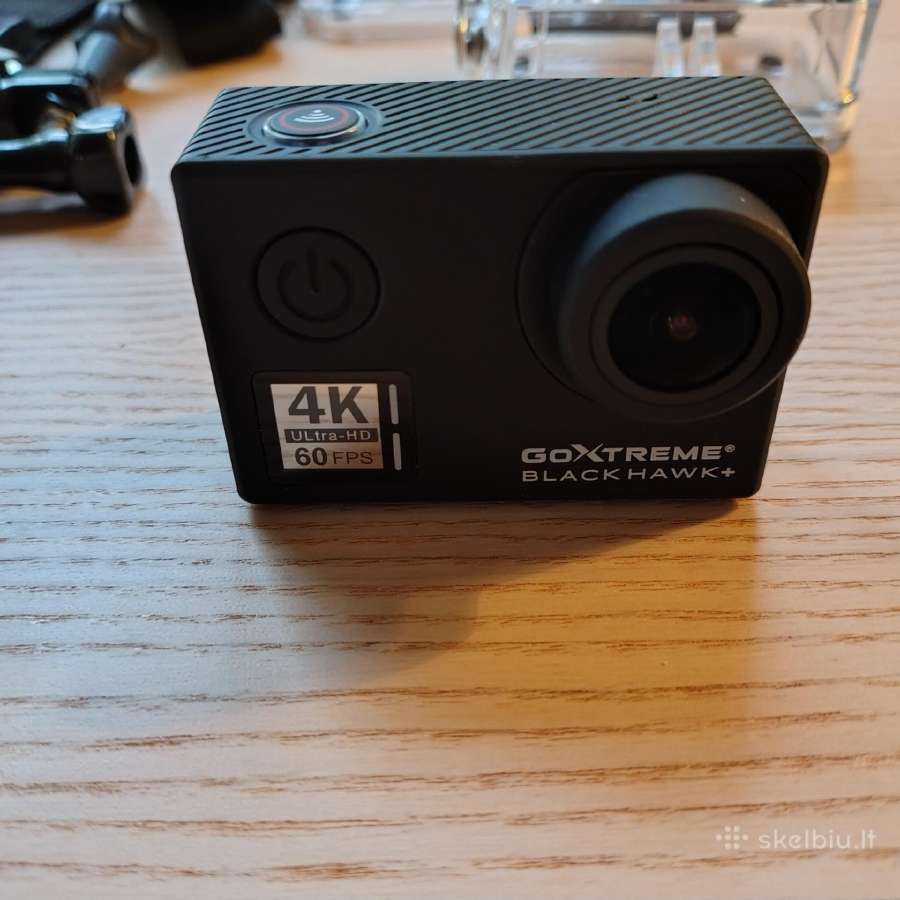 Goxtreme Black Hawk+ veiksmo kamera plius dovana