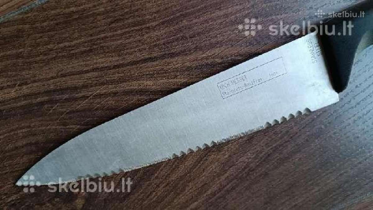 Nerūdijančio plieno Peiliai - duonos peilis - nuotraukos Nr. 6