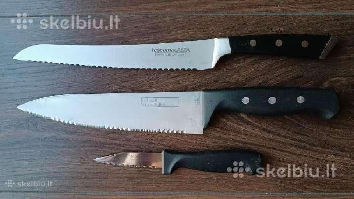Nerūdijančio plieno Peiliai - duonos peilis - nuotraukos Nr. 13