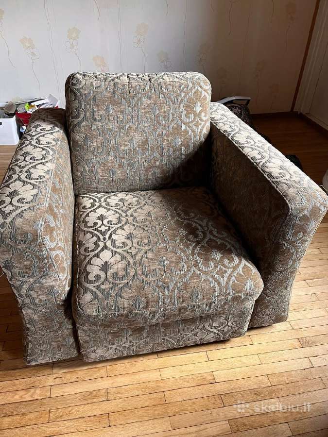 Magrės sofa 3:2:1 su miegama funkcija