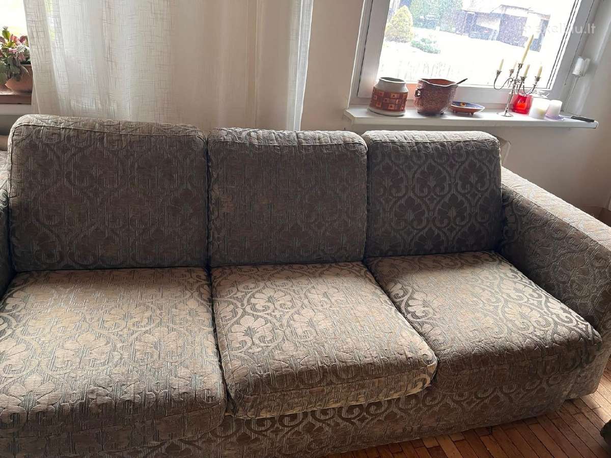 Magrės sofa 3:2:1 su miegama funkcija - nuotraukos Nr. 2