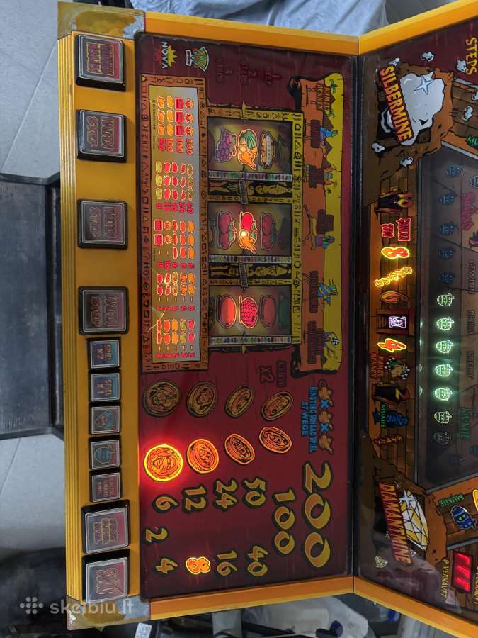 Kolekcinis lošimų automatas „Sinbad Nova“ - nuotraukos Nr. 4