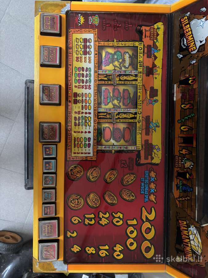 Kolekcinis lošimų automatas „Sinbad Nova“ - nuotraukos Nr. 7