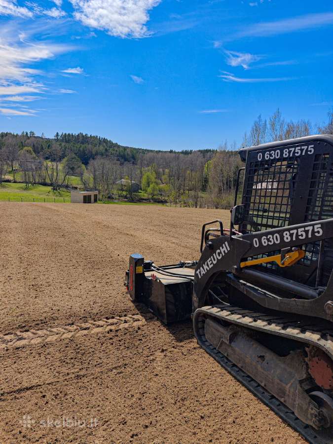 Sklypų lyginimas, Bobcat vikšrinis krautuvas