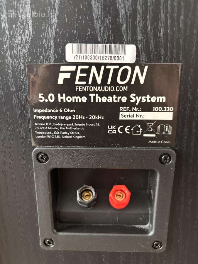 Fenton Audio 5.0 sistema (surround) - nuotraukos Nr. 6
