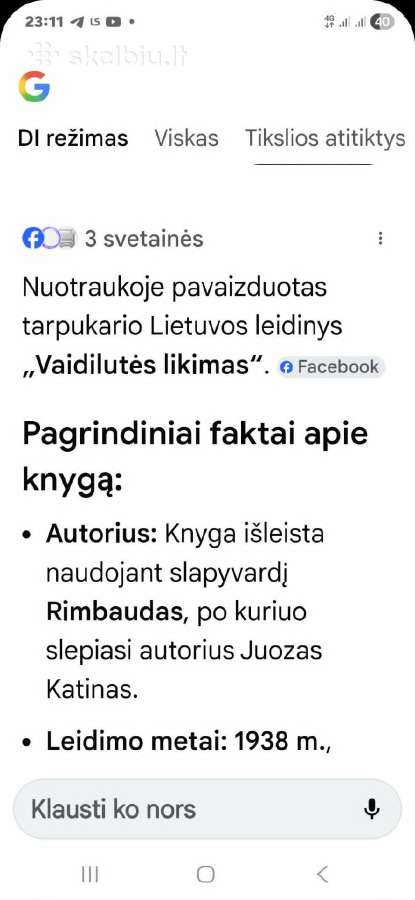 Vaidilutės likimas - nuotraukos Nr. 3