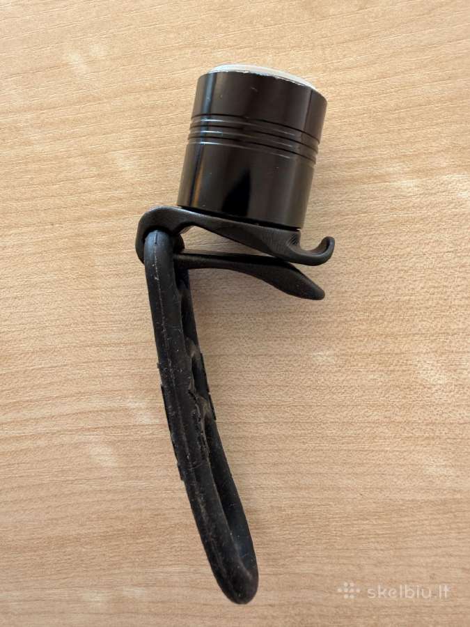 Lezyne Femto Drive priekinis žibintas juodas - nuotraukos Nr. 6