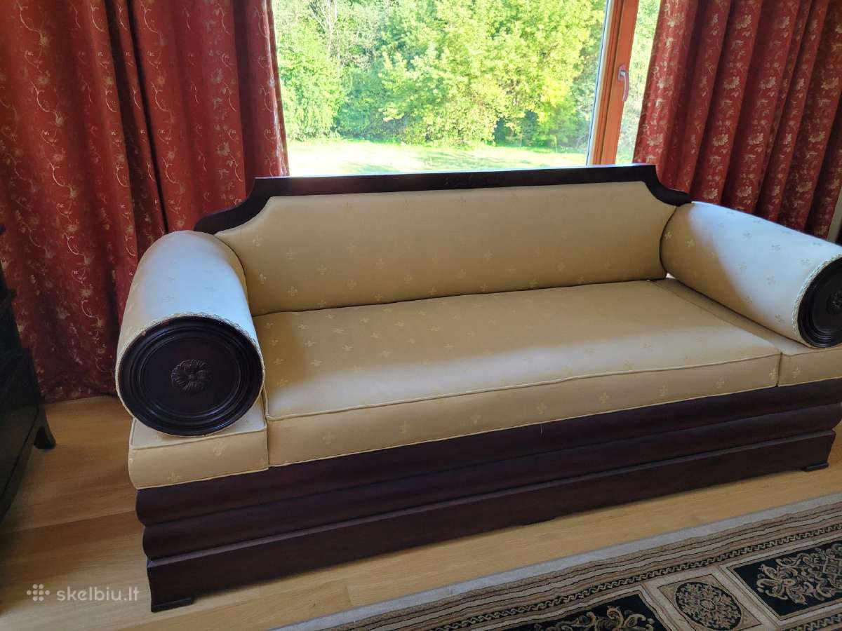Sofa antikvarinė - nuotraukos Nr. 3
