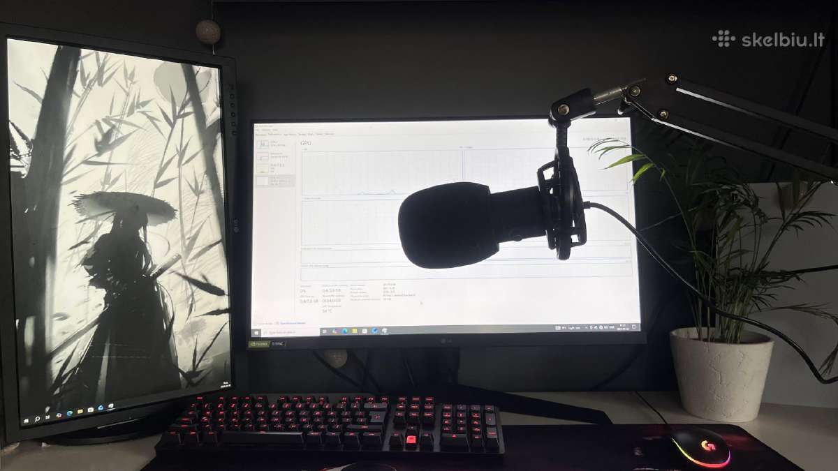 Pilnas setup be kompiuterio