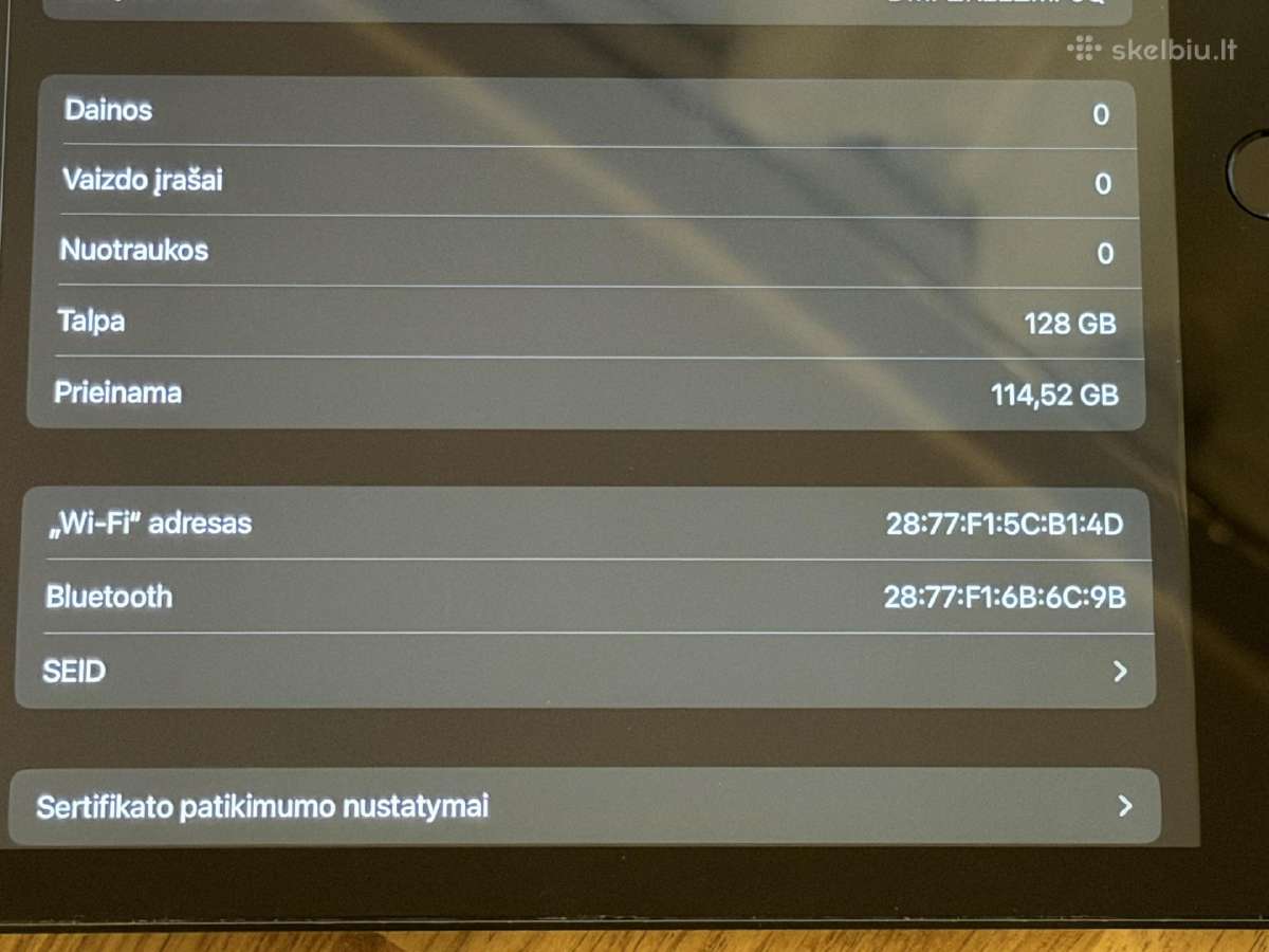 Apple iPad 7 (10.2, 2019) 128gb WiFi - nuotraukos Nr. 8
