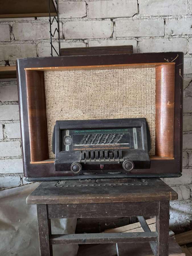 Radio aparatas - rekvizitas