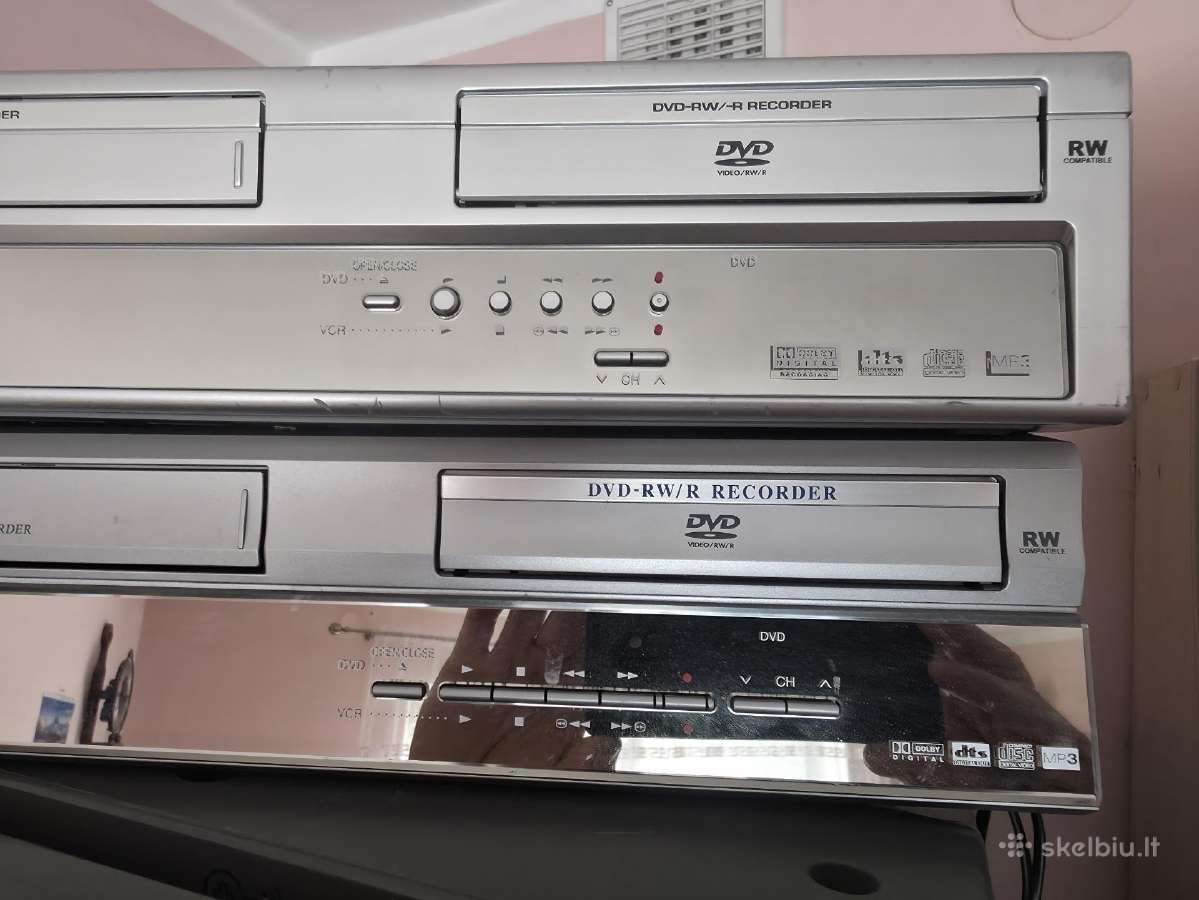 Sharp Dv-rw260s kombinuotas, įrašantis iš vhs įdvd - nuotraukos Nr. 5