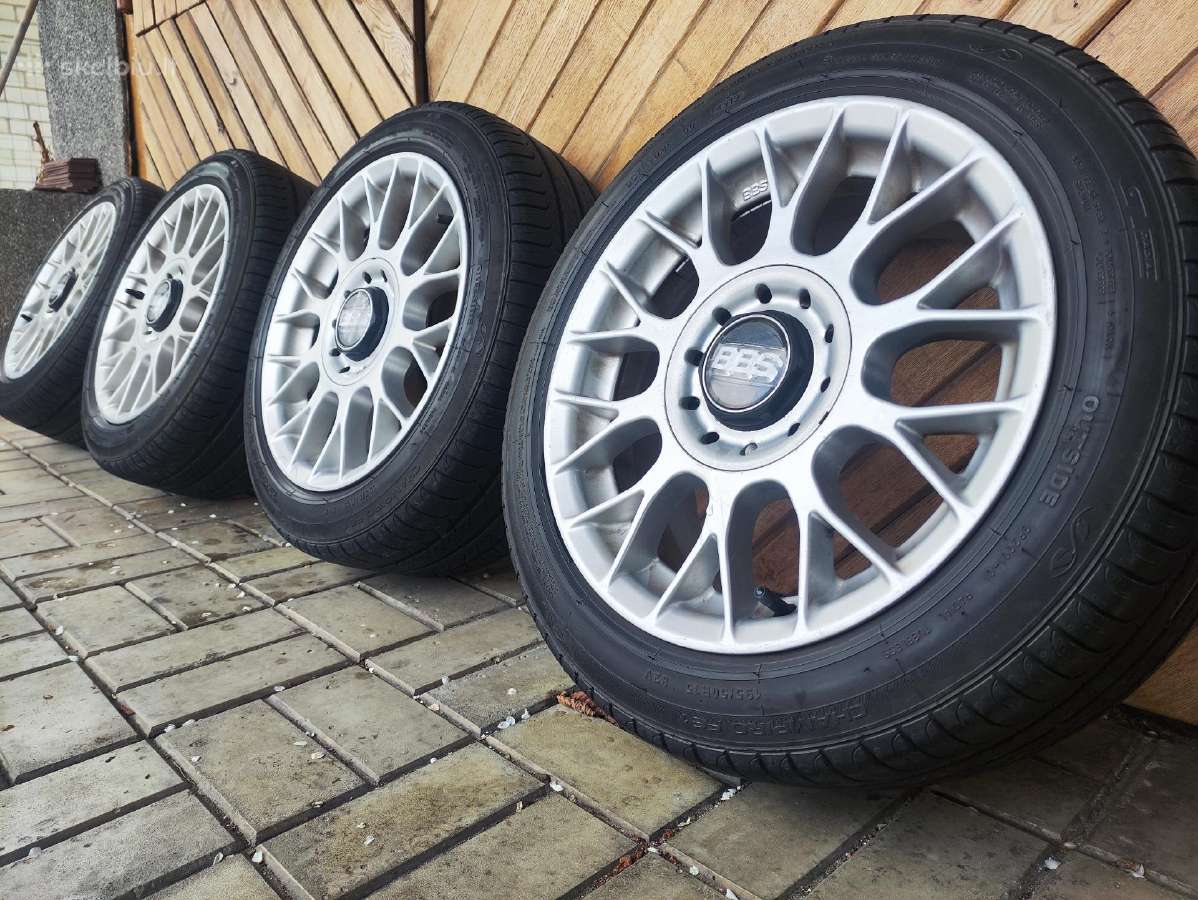 Originalūs Bbs R15 4x100 (Kba 43301) – su padangom