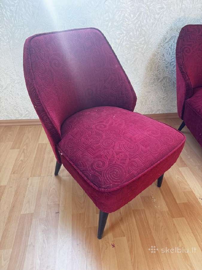 Rekonstruotas išskirtinis Retro baldų komplektas - nuotraukos Nr. 3