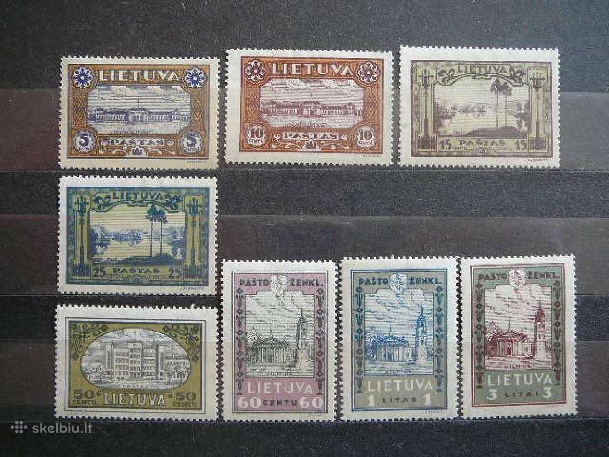 Lietuva 1932 Septyndieniai Mlh lit316/3sa