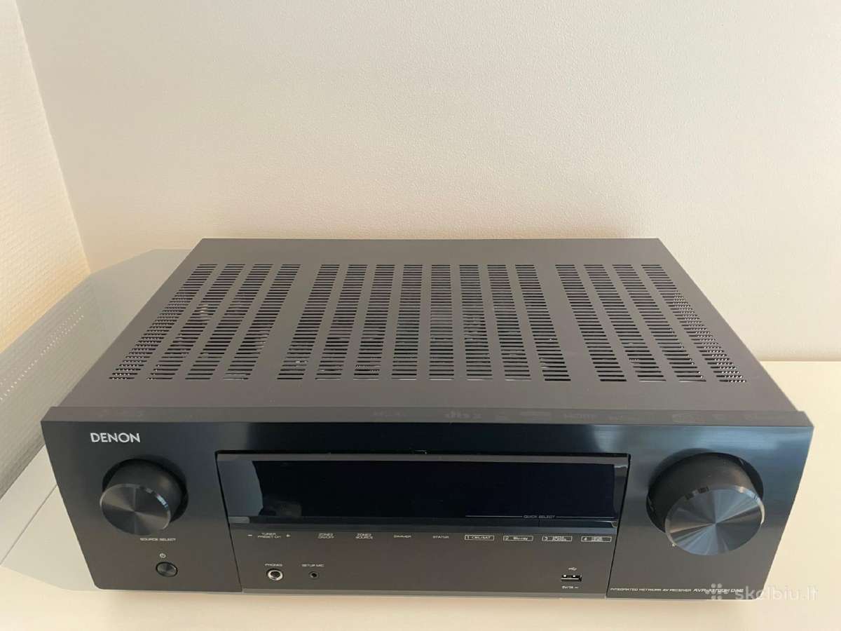 Denon Avr-x1700h Dab stiprintuvas-resyveris