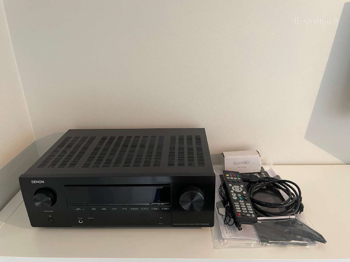 Denon Avr-x1700h Dab stiprintuvas-resyveris - nuotraukos Nr. 4