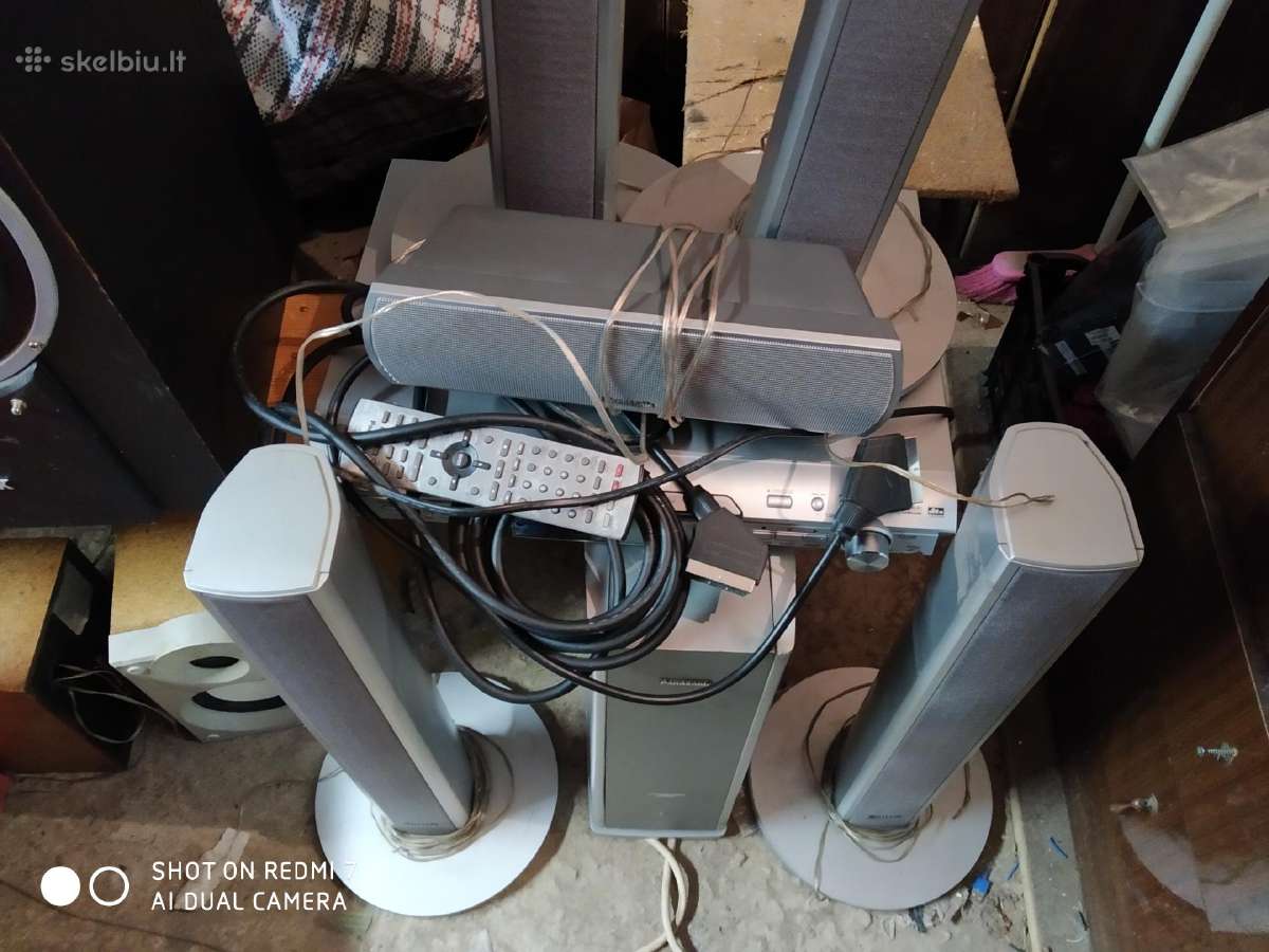 Geras Panasonic885, 5+1,pultas,CD,dvd,aux,fm,dvx - nuotraukos Nr. 7
