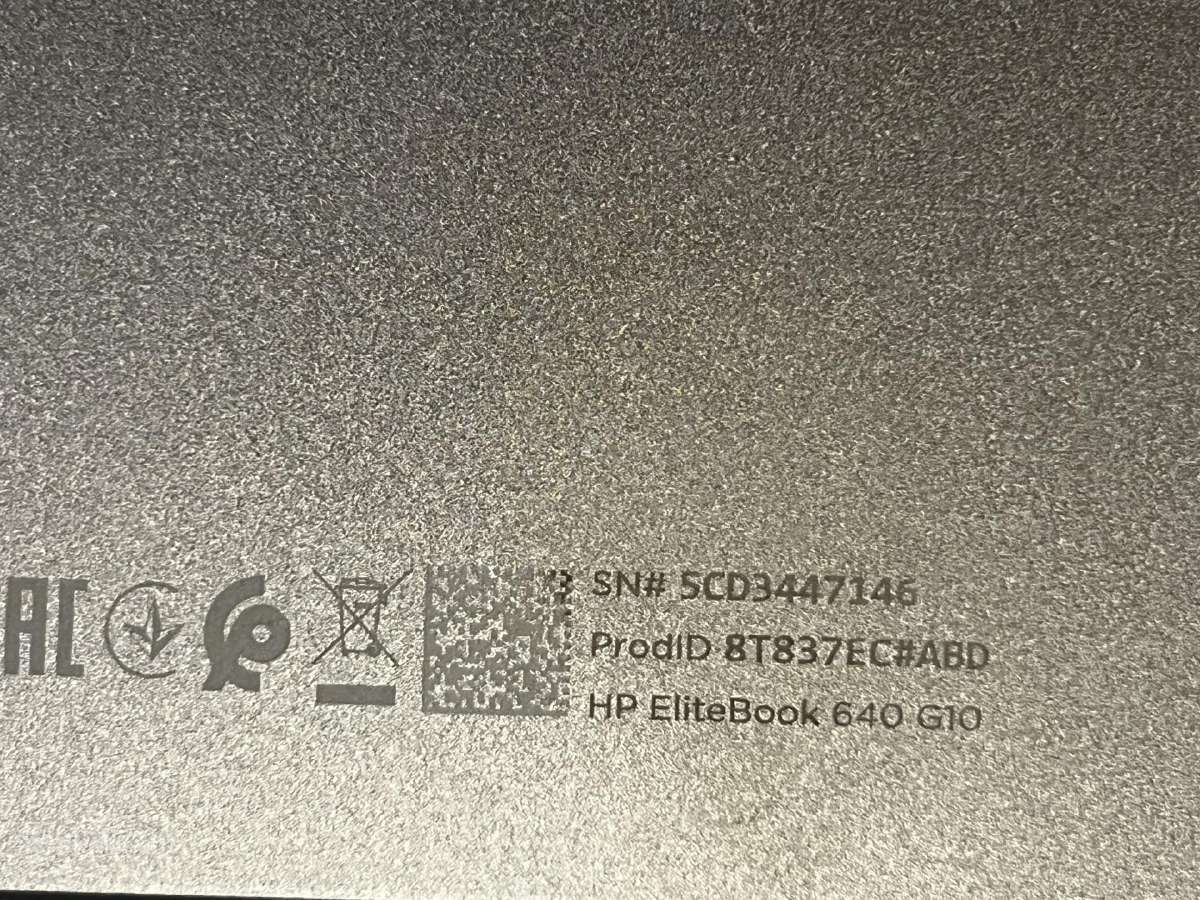 Hp Elitebook 640 G10 i5-13/32gb RAM/512gb - nuotraukos Nr. 6