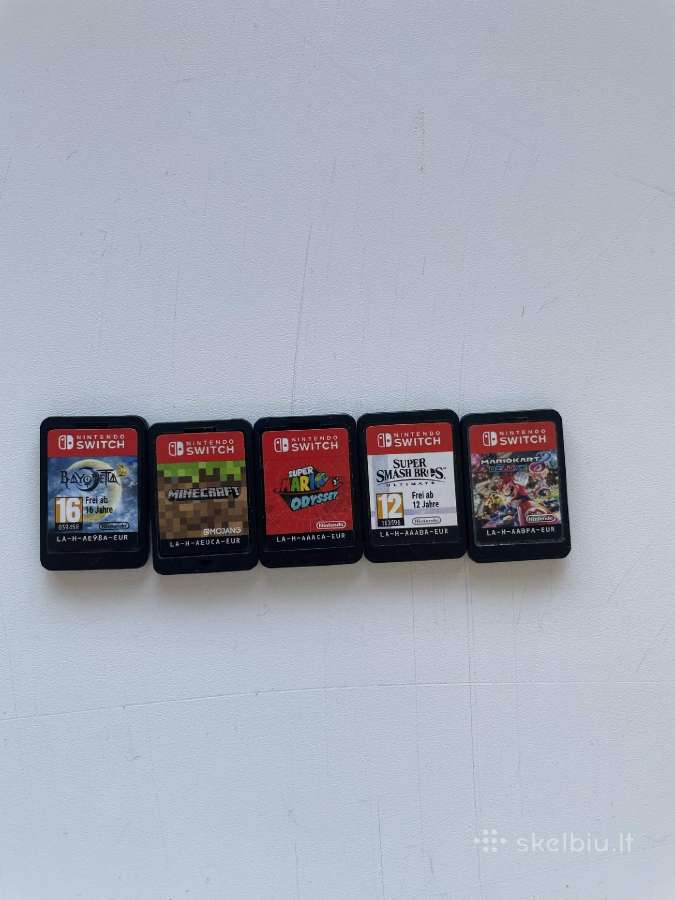 Bayonetta 2, Super Smash Ultimate, ir kt.