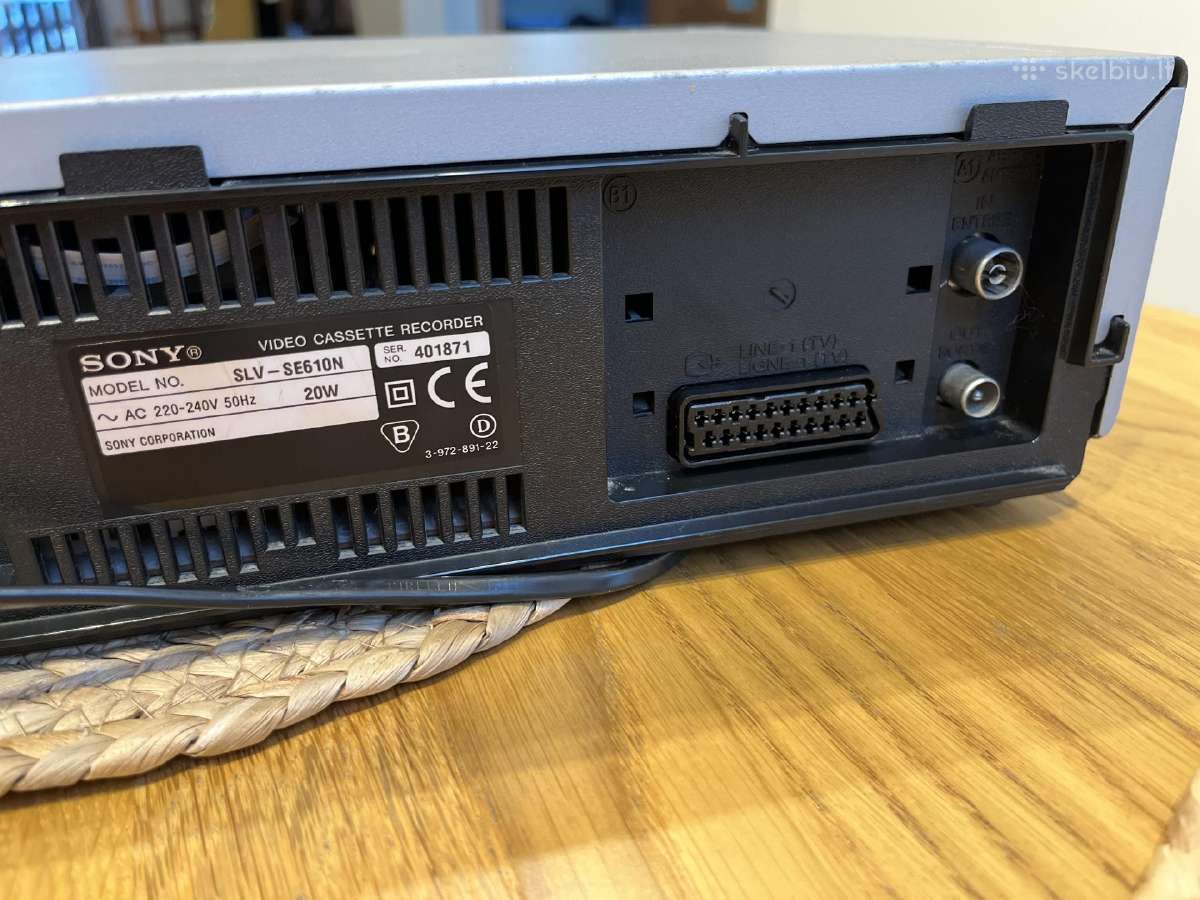 Sony Slv-se610 vaizdo grotuvas - nuotraukos Nr. 10