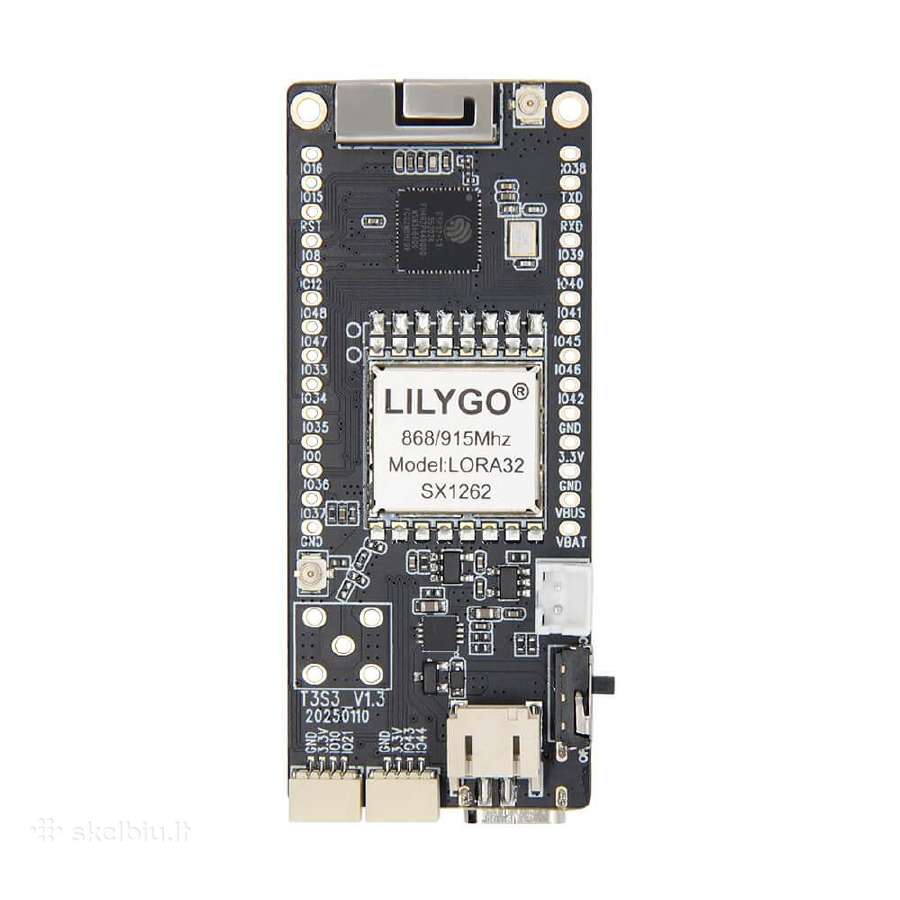 Lilygo T3 S3 V1.3 Sx1262 868mhz (Lora, Meshtastic) - nuotraukos Nr. 5