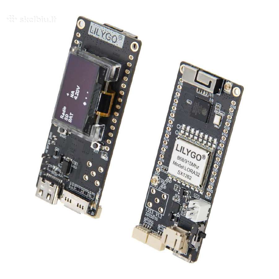 Lilygo T3 S3 V1.3 Sx1262 868mhz (Lora, Meshtastic) - nuotraukos Nr. 4