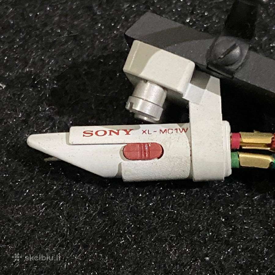 Sony XL-mc1w Mc cartridge + headshell