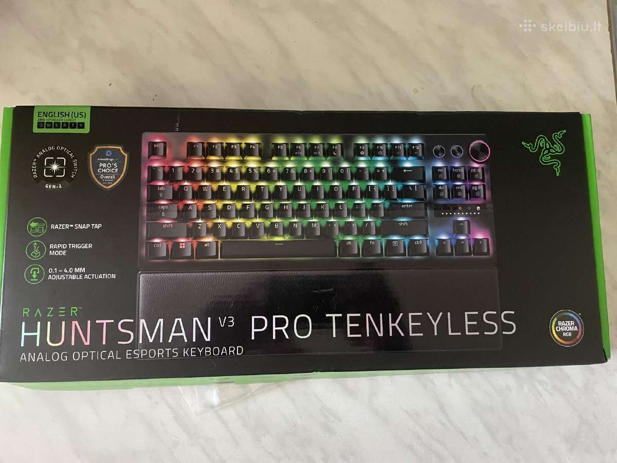 Parduodu Razer Huntsman V3 Pro Tkl