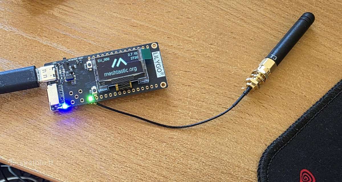 Lilygo T3 S3 V1.3 Sx1262 868mhz (Lora, Meshtastic) - nuotraukos Nr. 12