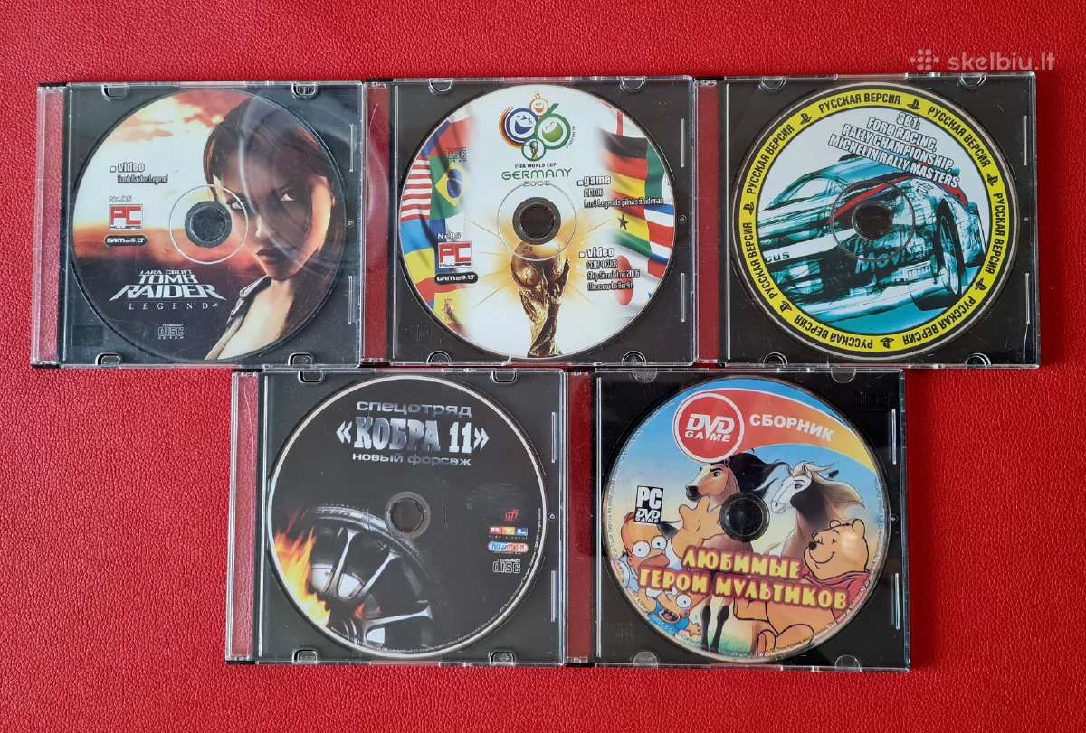 Žaidimų CD