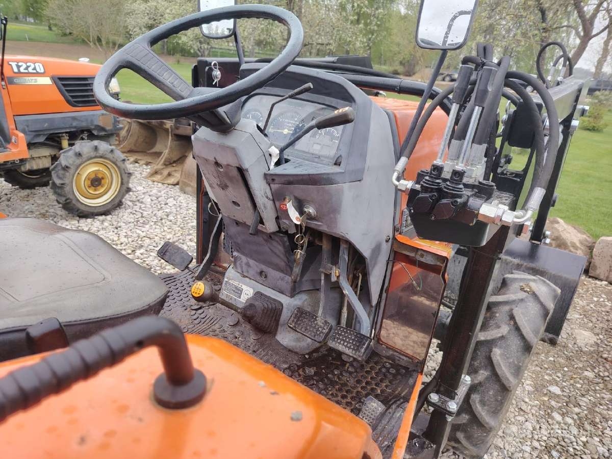 Kubota Gl260 su frontaliniu - nuotraukos Nr. 2