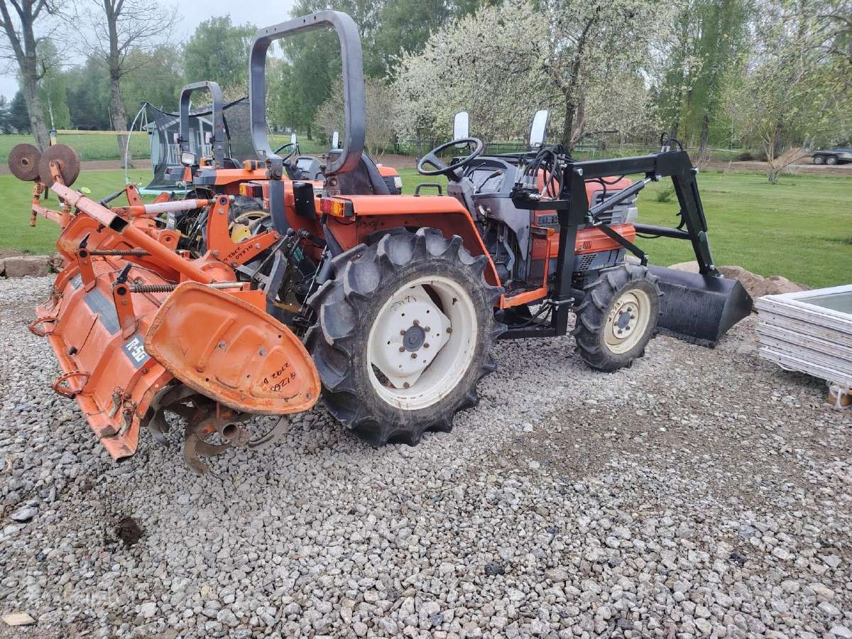 Kubota Gl260 su frontaliniu - nuotraukos Nr. 4