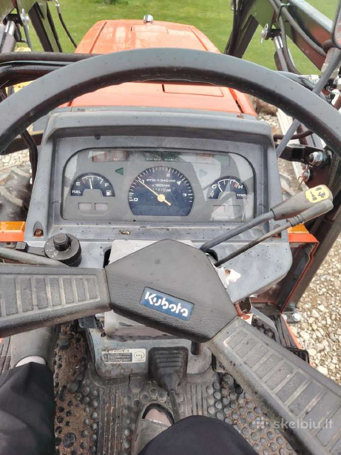 Kubota Gl260 su frontaliniu - nuotraukos Nr. 5