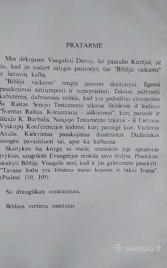 "Biblija vaikams" 1992 metai - nuotraukos Nr. 3