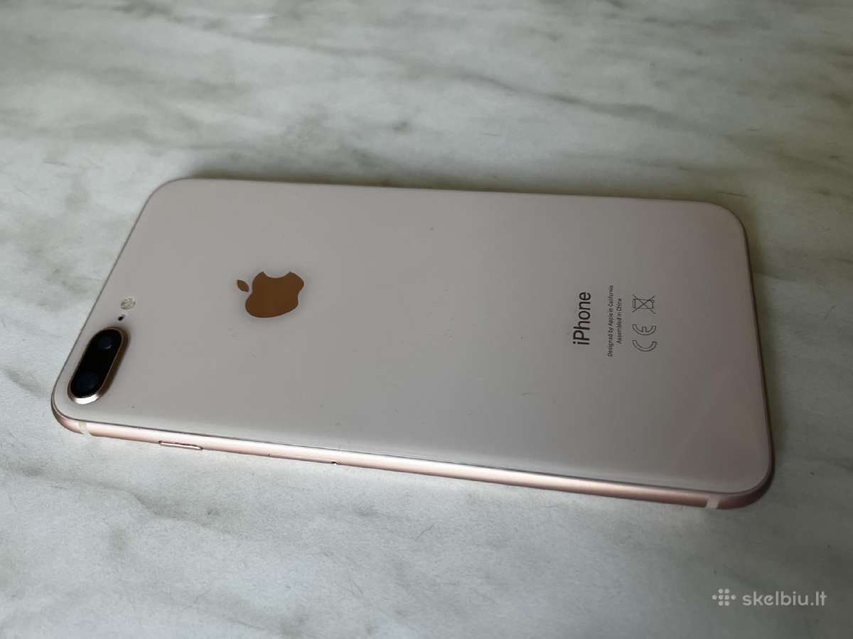iPhone 8 plus/ gera būklė/ baterija 98% - nuotraukos Nr. 6