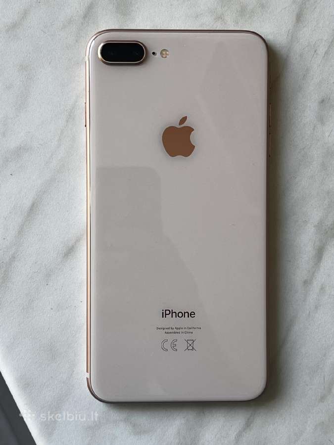 iPhone 8 plus/ gera būklė/ baterija 98% - nuotraukos Nr. 3