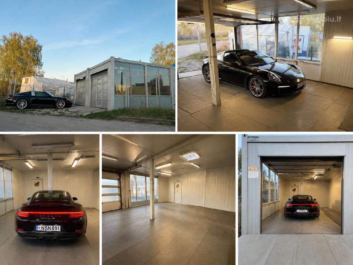Išnuomojamas dvigubas boksas (54 m²) Paneriuose.