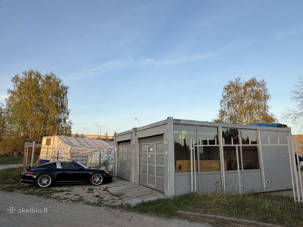 Išnuomojamas dvigubas boksas (54 m²) Paneriuose. - nuotraukos Nr. 17