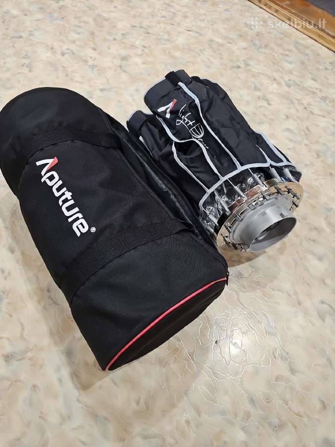 Nanlite Softbox 60 Fmm ir Aputure Light Dome Mini - nuotraukos Nr. 9