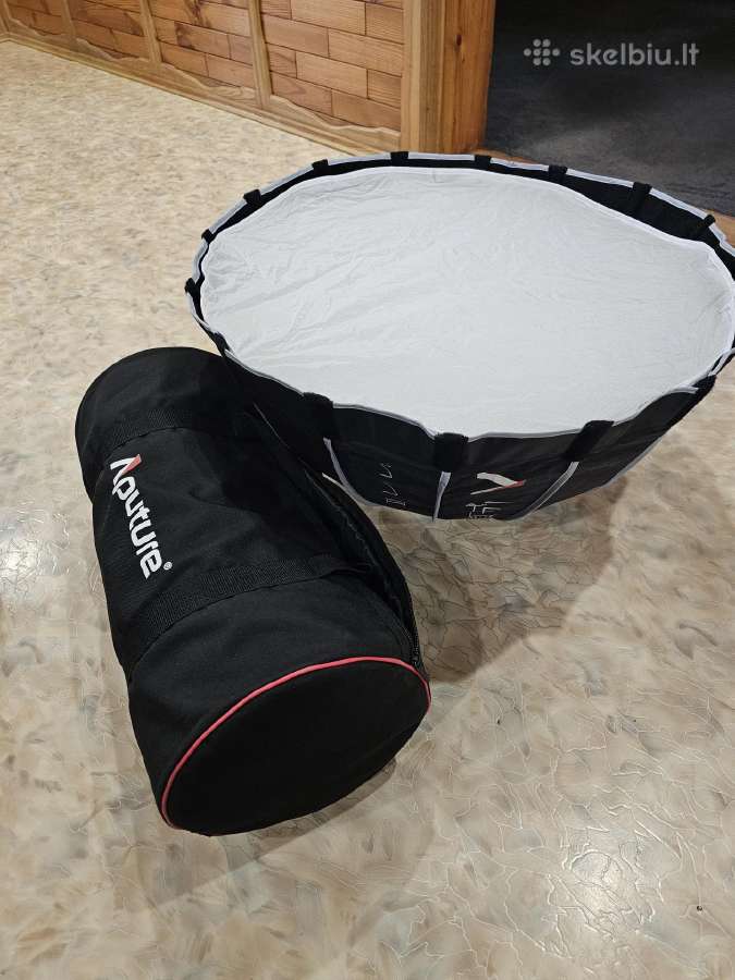 Nanlite Softbox 60 Fmm ir Aputure Light Dome Mini - nuotraukos Nr. 10