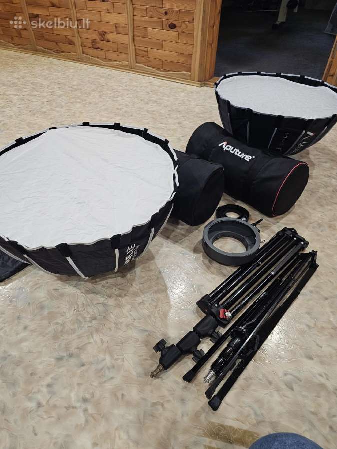 Nanlite Softbox 60 Fmm ir Aputure Light Dome Mini - nuotraukos Nr. 11
