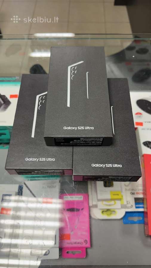 Kaip nauji Samsung S25 Ultra 256gb ir 512gb