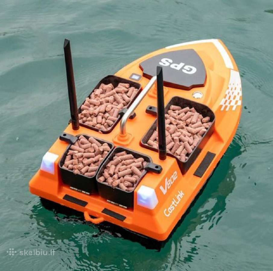 Pašarų/masalų gabenimo laivelis Flytec V802 Pro - nuotraukos Nr. 2